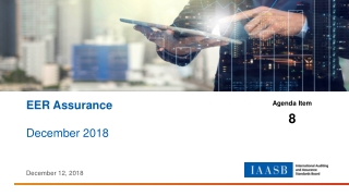 EER Assurance December 2018