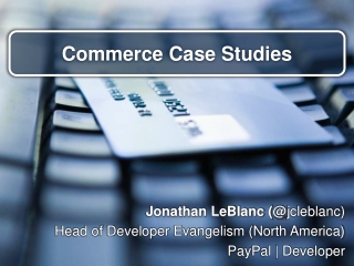 Commerce Case Studies