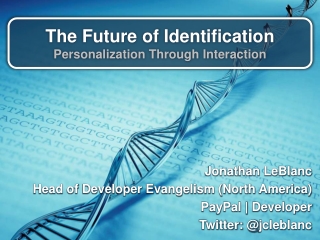 The Future of Identification