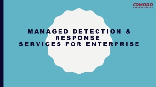 MANAGED DETECTION & RESPONSE