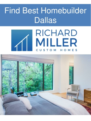 Find Best Homebuilder Dallas