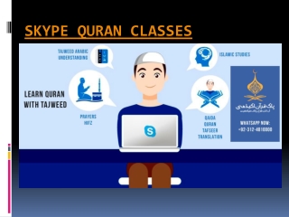 Skype Quran Classes