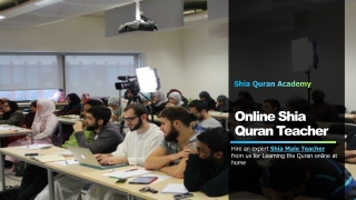 Online Shia Quran Teacher