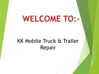 Get the best Mobile trailer repair in Brampton