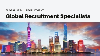 Fashion Recruitment - Executive retail recruitment agency