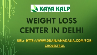 Weight Loss Center in Delhi