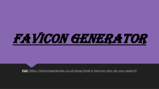 Favicon generator