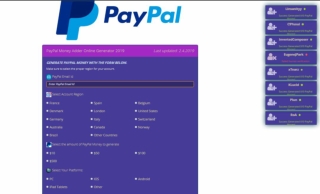 PayPal Money Adder Online Generator 2019