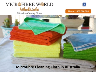 Microfibre Cleaning Cloth in Australia