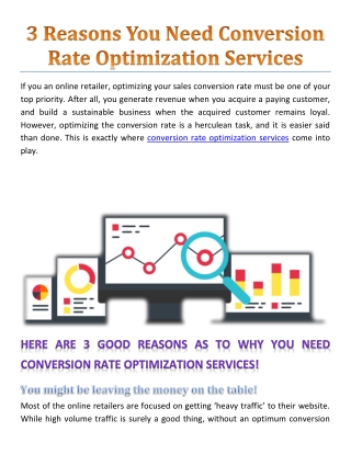 3 Reasons You Need Conversion Rate Optimization Services