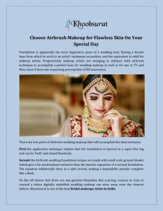 Best Bridal Makeup Artist in Delhi