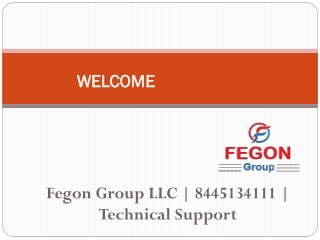 Fegon Group LLC | 8445134111 | Technical Support