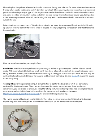 Summary To Purchasing An Exceptional Bicycle & Bicycle Parts Wholesale Parts