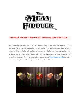 The Mean Fiddler