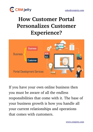 How Customer Portal Personalizes Customer Experience?