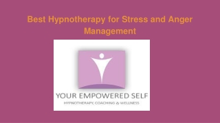 Best Hypnotherapy for Stress and Anger Management