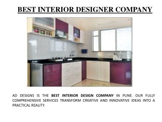 Best Interior Designer Company
