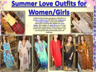 Summer Love Outfits for Women/Girls