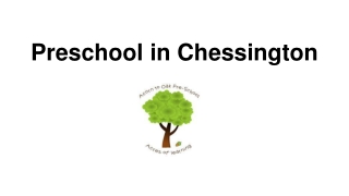 Preschool in Chessington