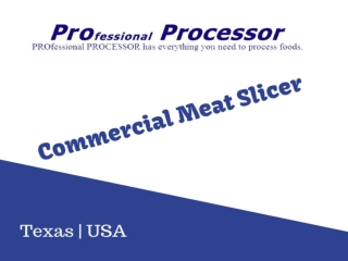 All models of commercial meat slicer - Texastastes