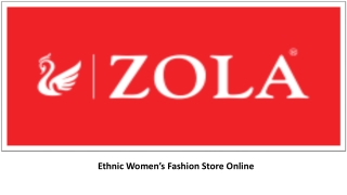 Women's ethnic collection from one of the best India's fashion store online