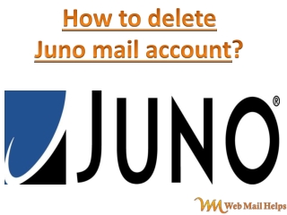 How to delete Juno mail account?