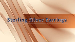 Buy Wholesale Sterling Silver Earrings Online At Discounted Price