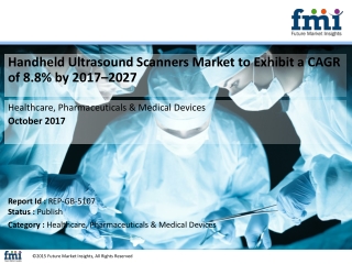 Handheld Ultrasound Scanners Market: Demand, Growth & Forecast - 2027