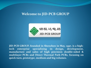 1-12 Layer Rigid-Flexible PCB, JID-PCB Group