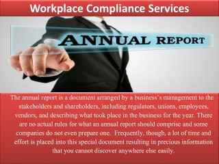 Workplace Compliance Services