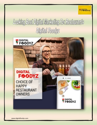 Digital Foodyz - Benefits of Digital Marketing for Restaurants