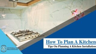 How To Plan A Kitchen