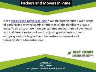 Packers and Movers in Pune | Packers and Movers Lonavala