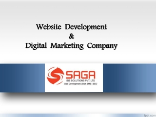 Website Development and Digital Marketing Company In Hyderabad – Saga Biz Solutions