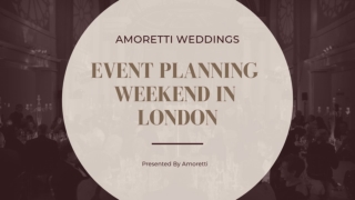 Wedding Planners London