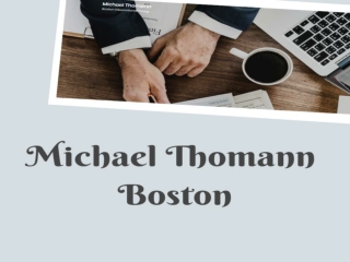 Get a better way to align the organization strategies with Michael Thomann Masschusetts