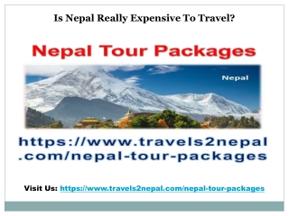 Nepal Tourism Package