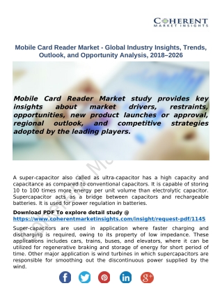 Mobile Card Reader Market