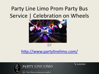 Party Line Limo Prom Party Bus Service Celebration on Wheels