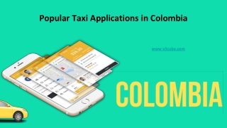 Taxi Booking App Colombia