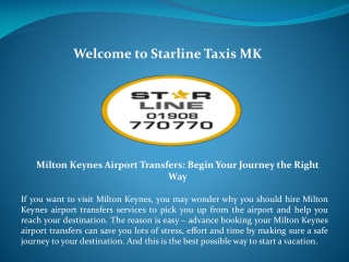 Airport Taxis, Airport Taxis Milton Keynes