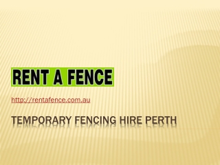 Temporary Fencing Hire Perth