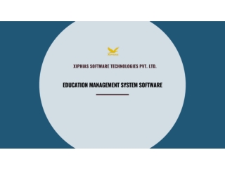 Education Management System Software