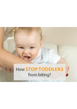 How to Stop Toddlers from Biting
