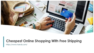 Cheapest Online Shopping With Free Shipping