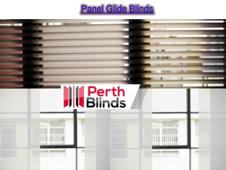 Panel Glide Blinds