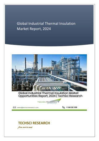 Global Industrial Thermal Insulation Market Report | Size, Share and Growth Analysis, 2019-2024