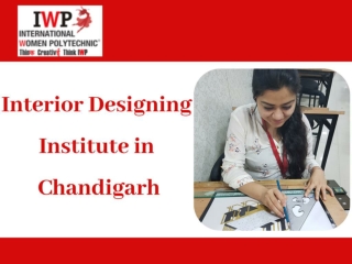 Top Interior Designing Institute in Chandigarh