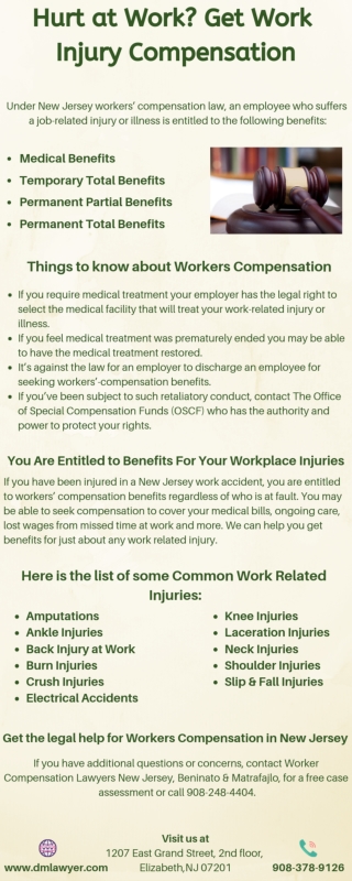 Workers Compensation New Jersey