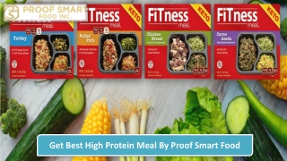 Get Best High Protein Meal By Proof Smart Food